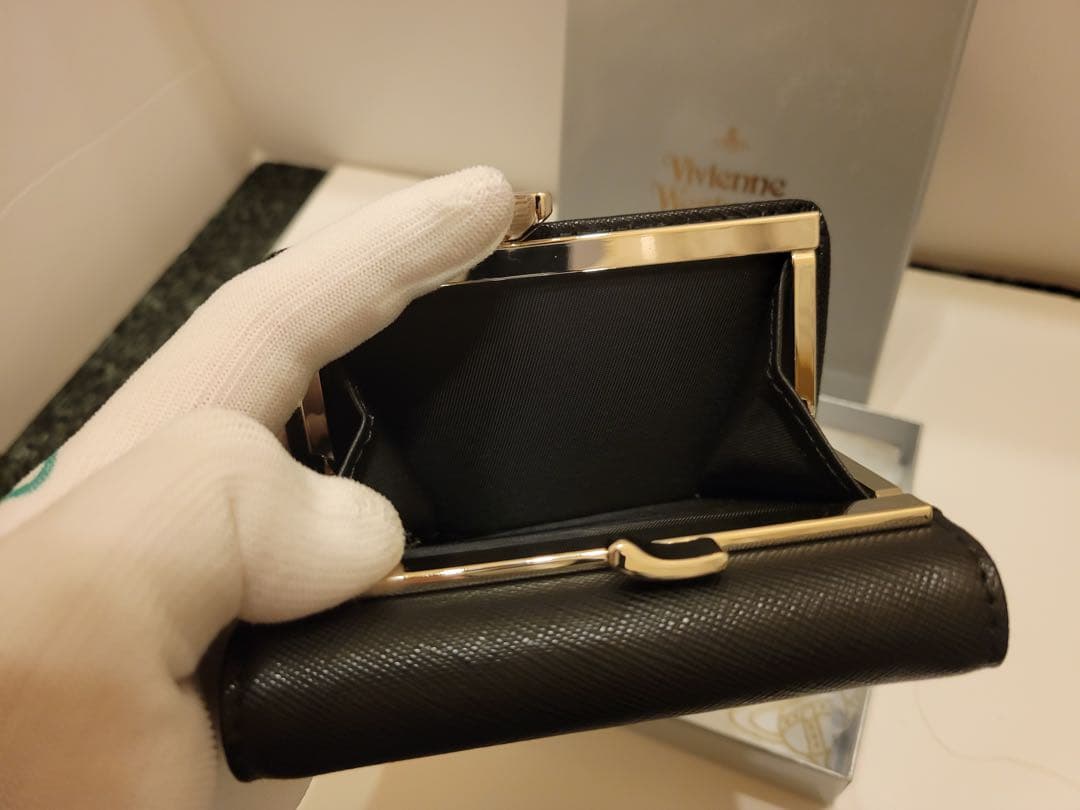 Vivienne Westwood BLACK 三つ折り財布