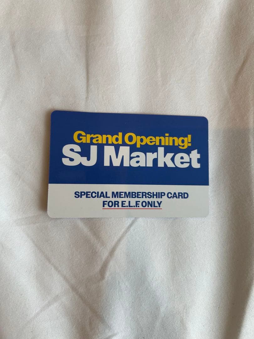 Super junior sj market 入場特典トレカ　キュヒョン