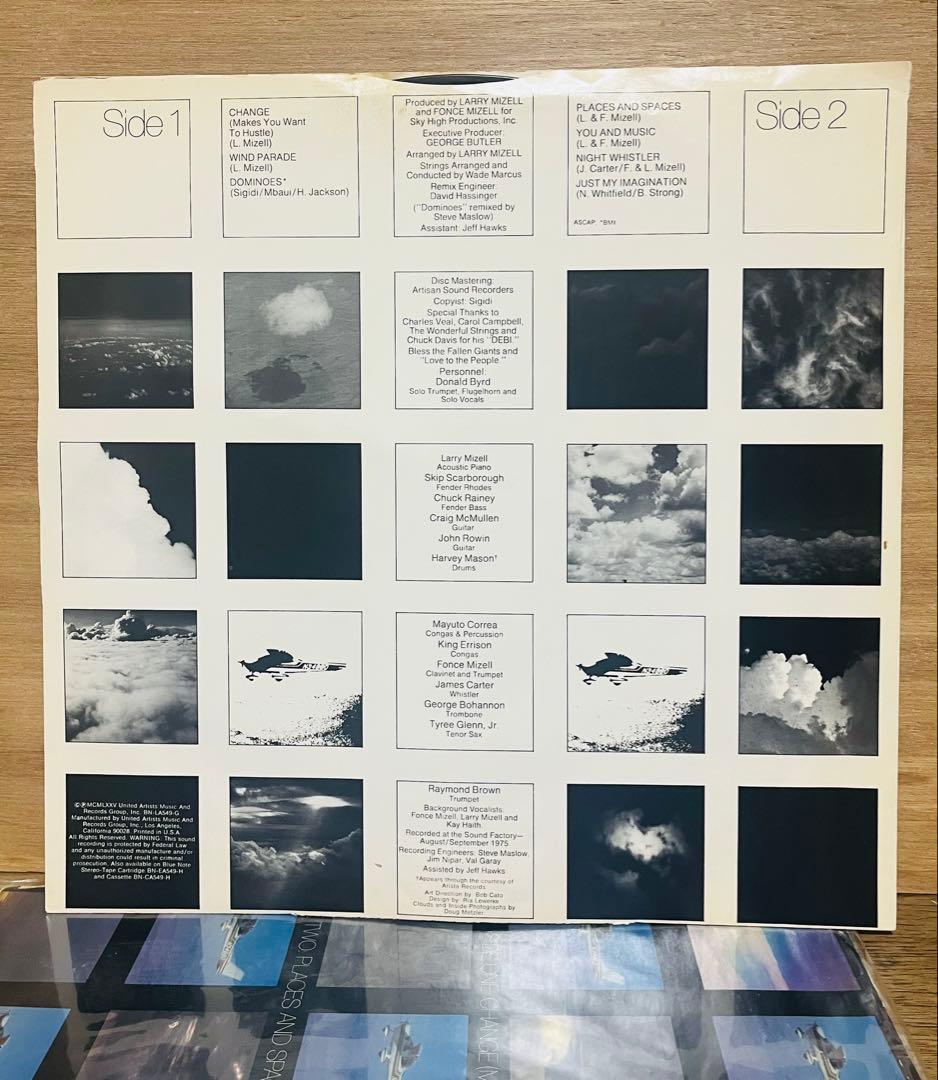 USオリジナル　Donald Byrd - Places And Spaces