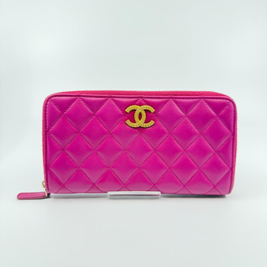 【プルメリア】　　　　　CHANEL シャネル　長財布