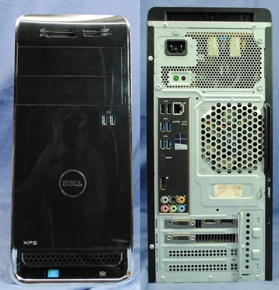 爆速!XPS8700/i7-4770 SSD+HDD/無線/office2021