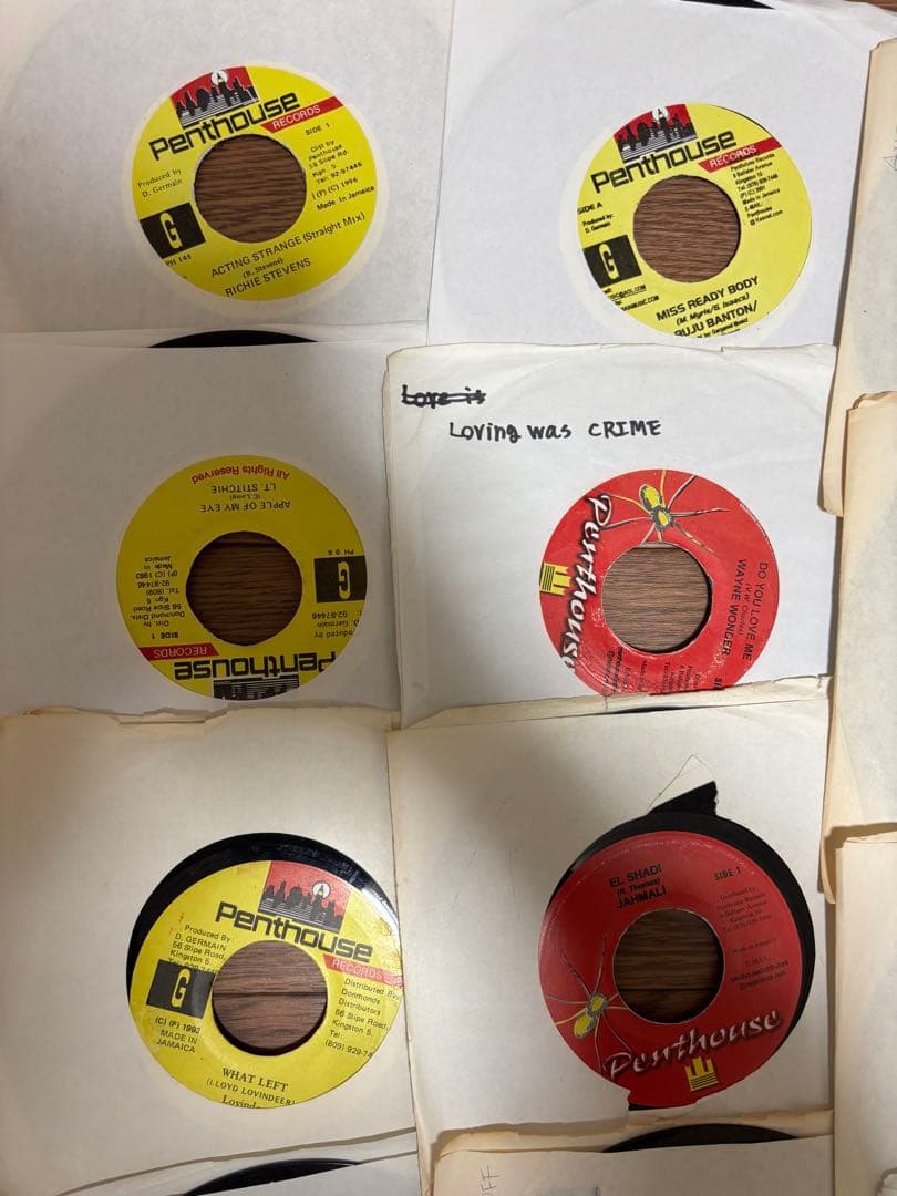 レゲエレコード　まとめ売り　80年 90年