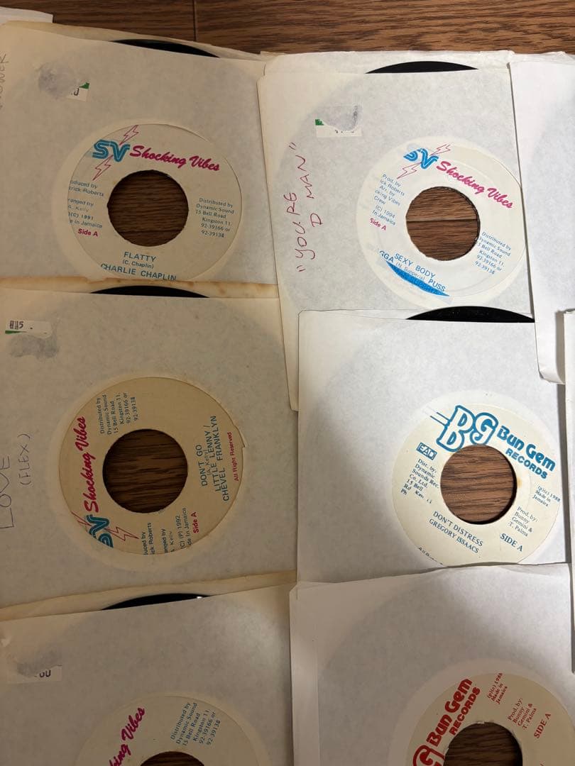 レゲエレコード　まとめ売り　80年 90年