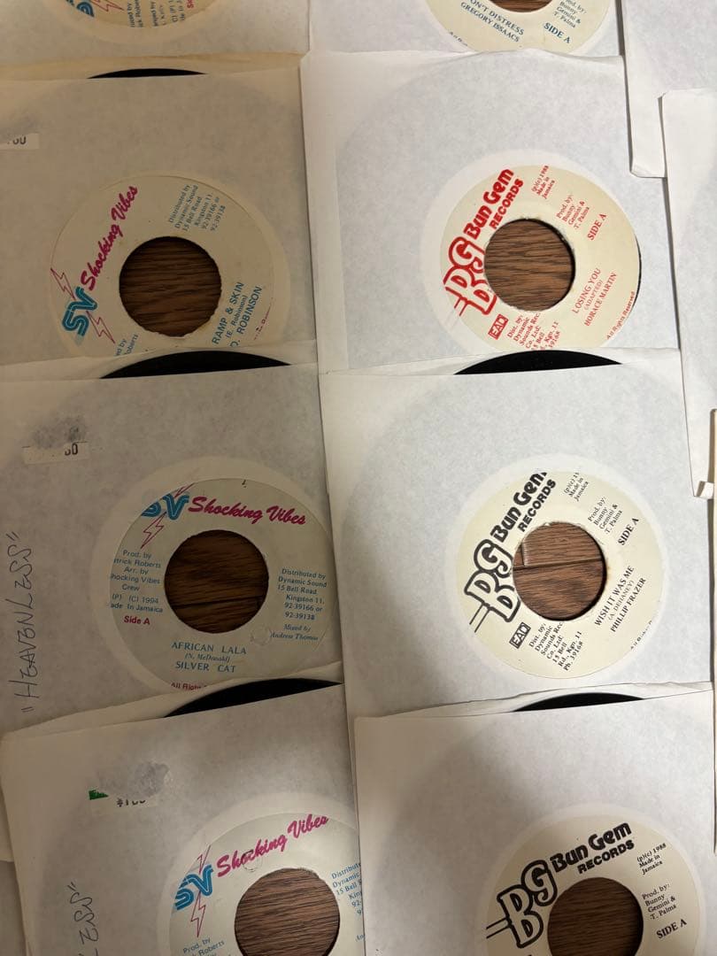 レゲエレコード　まとめ売り　80年 90年