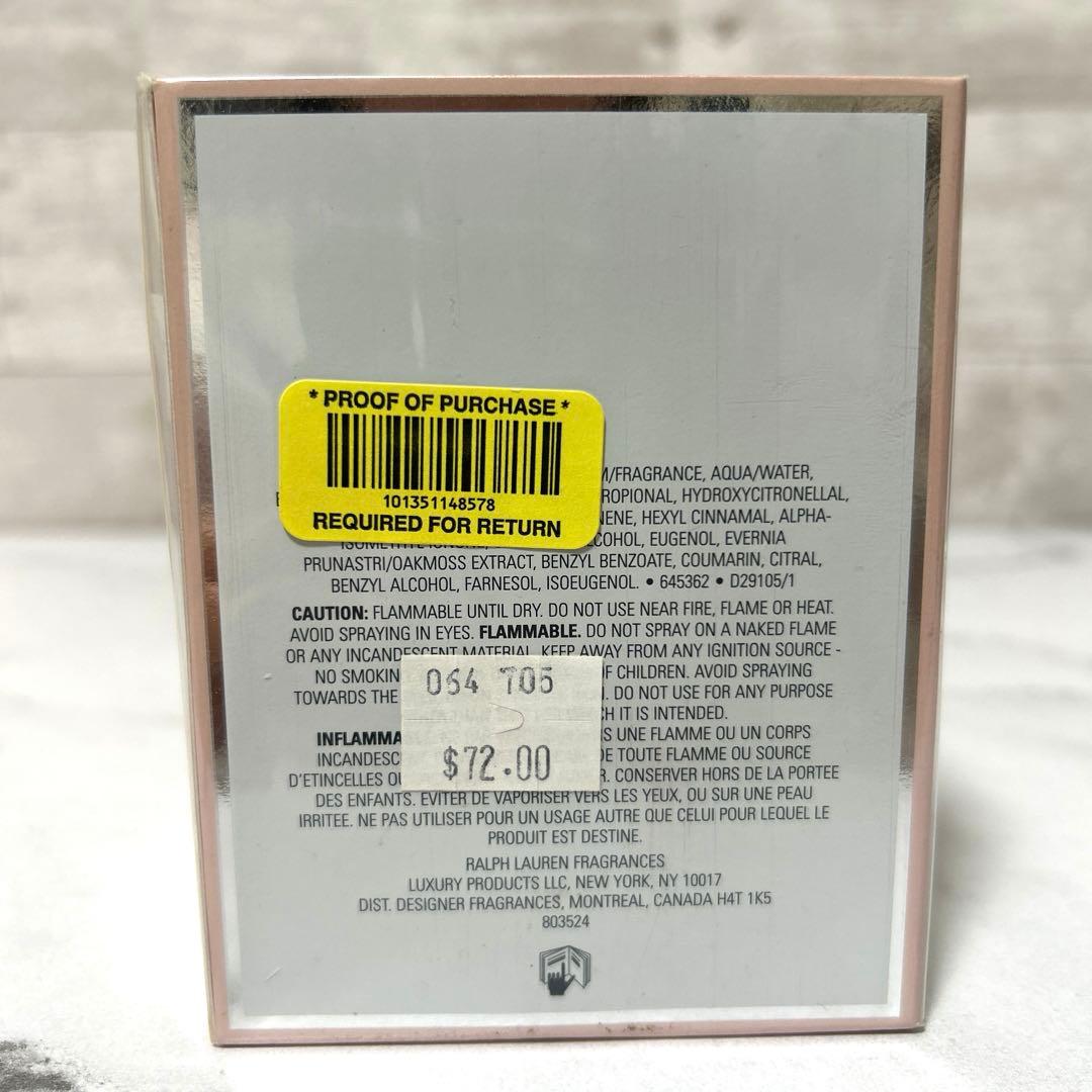 新品未開封　ラルフローレン　ロマンス　オーフレッシュ　100ml 香水