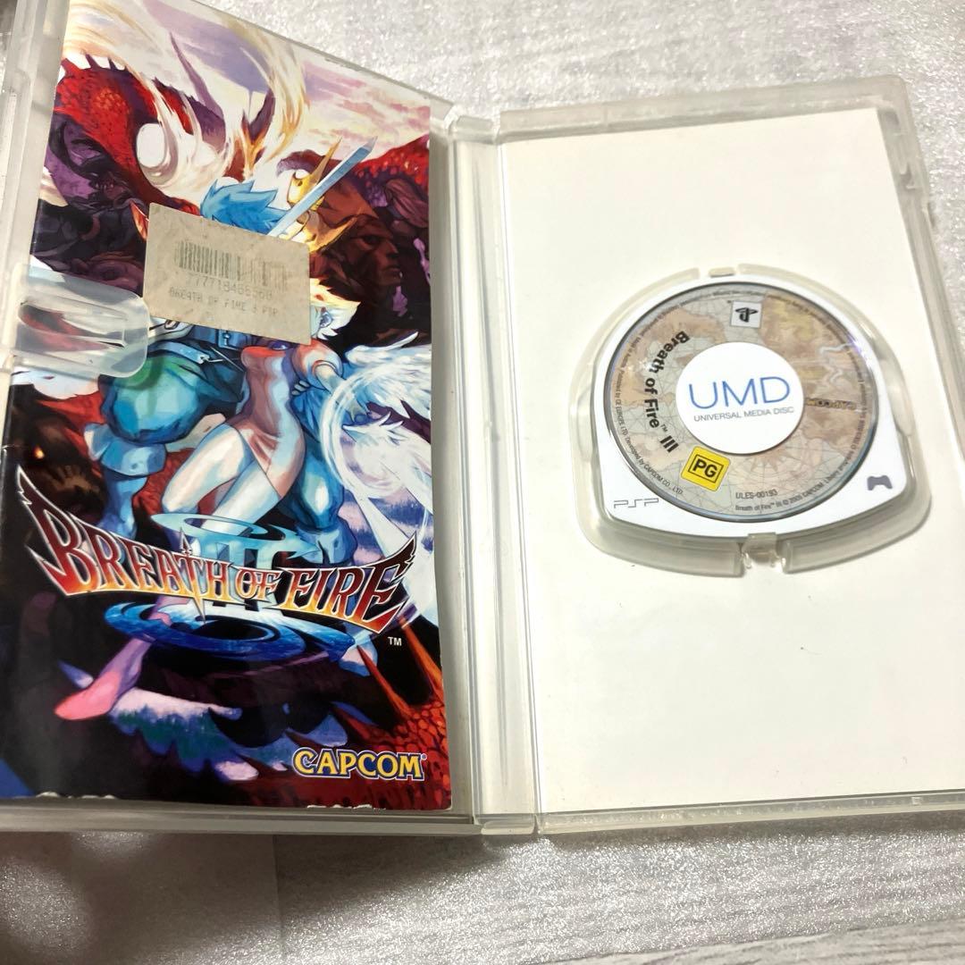 「激安」ブレスオブファイア3 psp ポータブル　ブレスオブザファイアIII