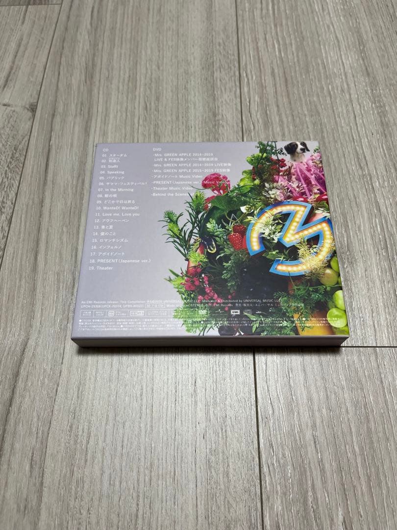 Mrs. GREEN APPLE ベストアルバム「5」初回限定盤
