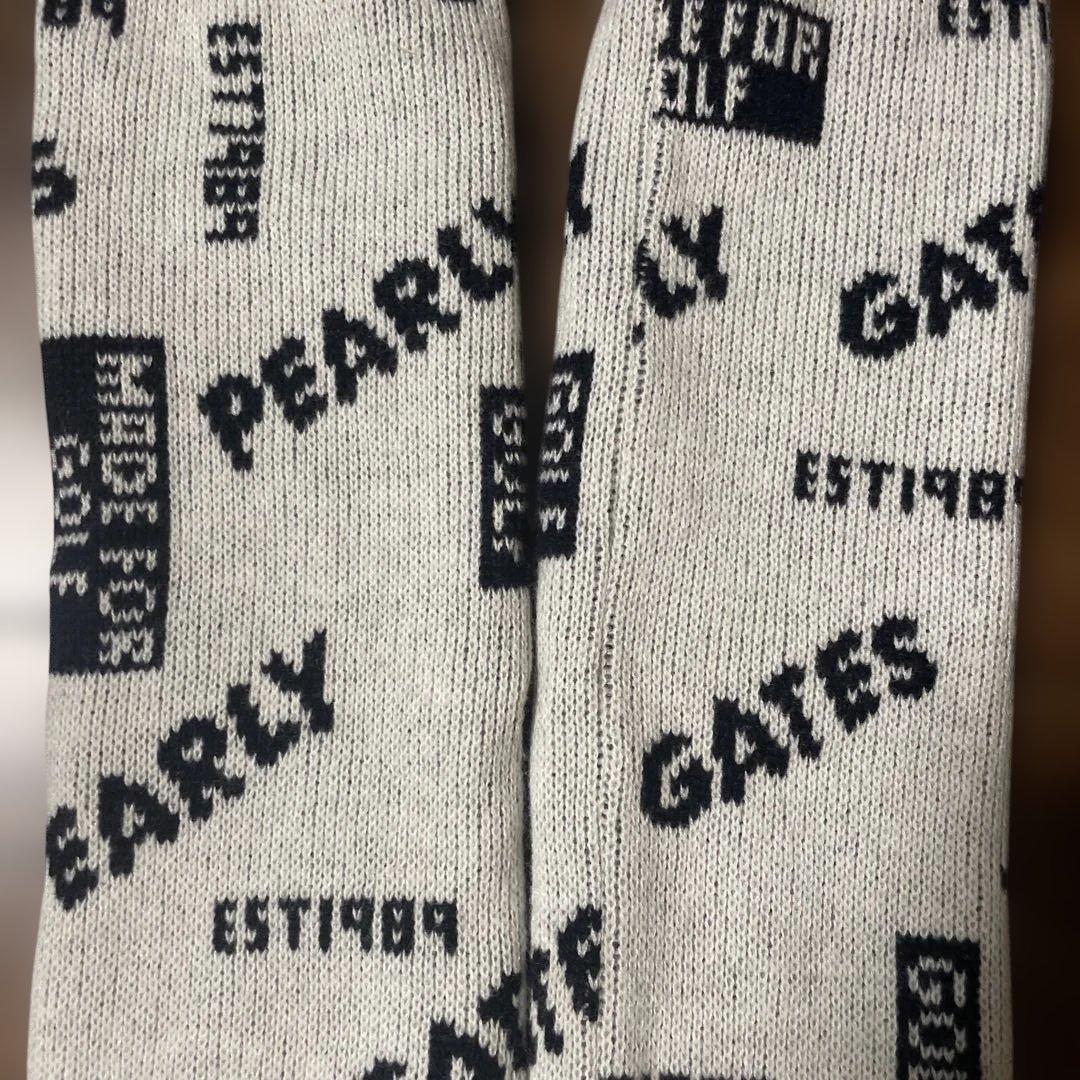 PEARLY GATES ニット帽とレッグウォーマーセット