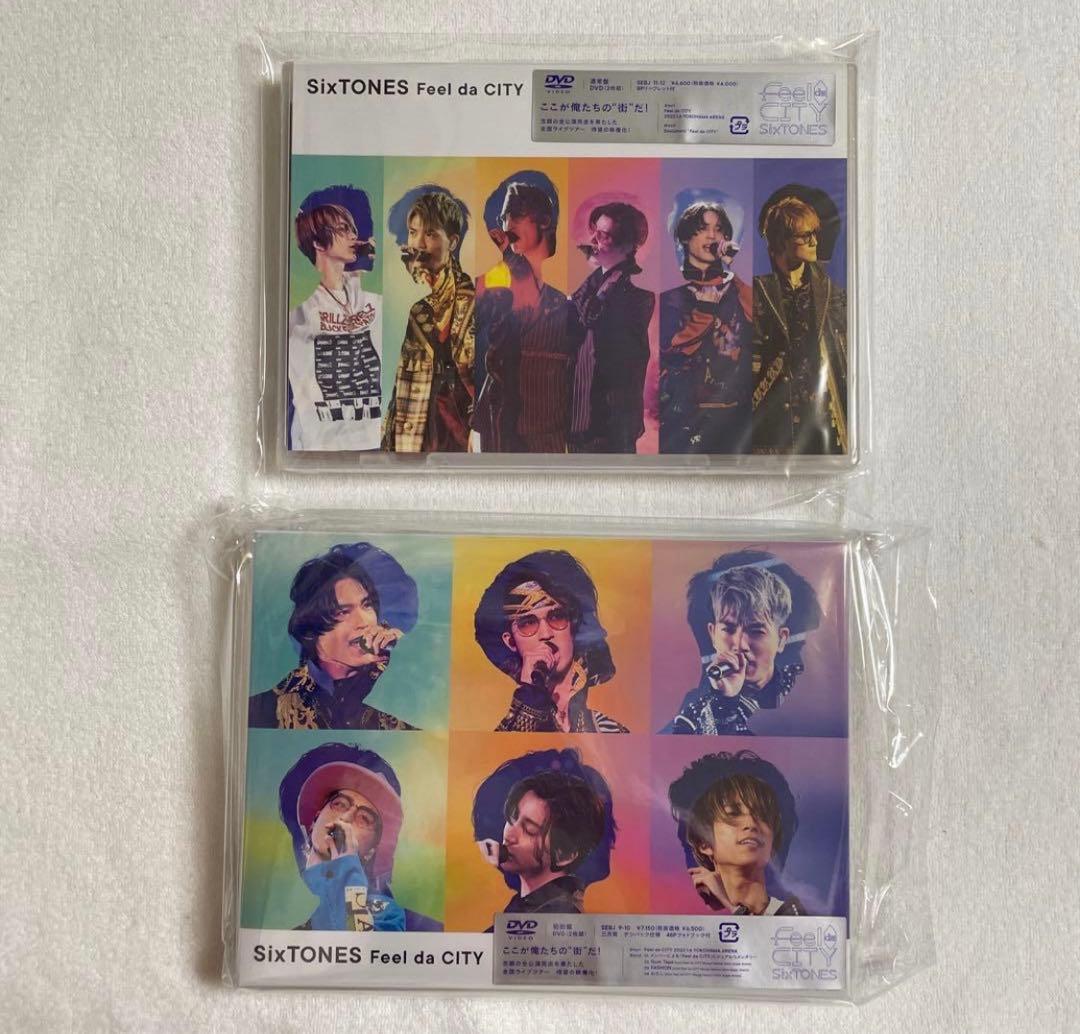 SixTONES/Feel da CITY〈初回盤・通常盤DVD