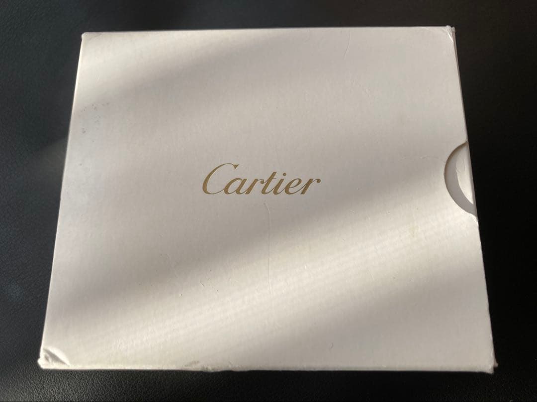 Cartier カルティエ　サントススクエアカフス　Ag925/オニキス　美品