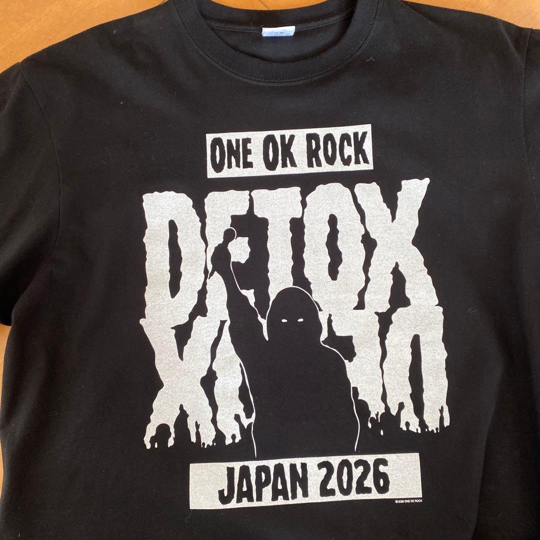 2026 ONE OK ROCK DETOX Tシャツ ブラックL（おまけ付き）