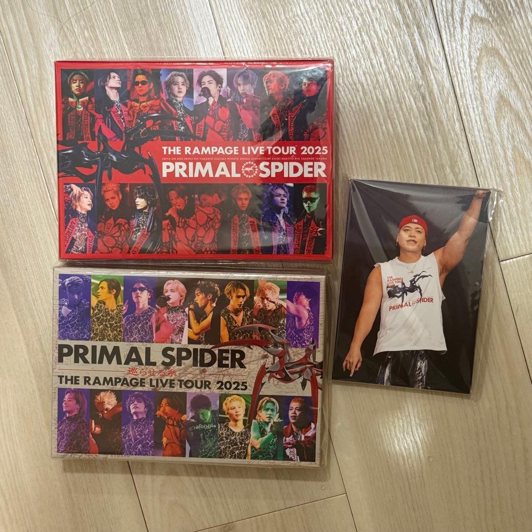 PRIMAL SPIDER DVD THE RAMPAGE ランペ①