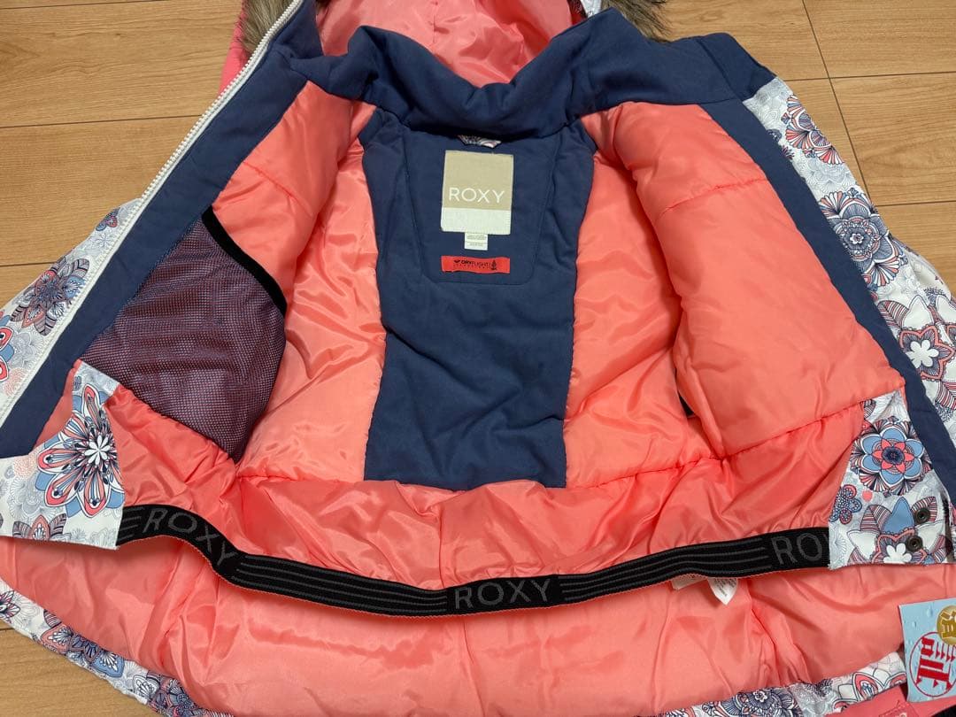 【美品】ROXY 子ども用　スノー　ウェア　130 送料込