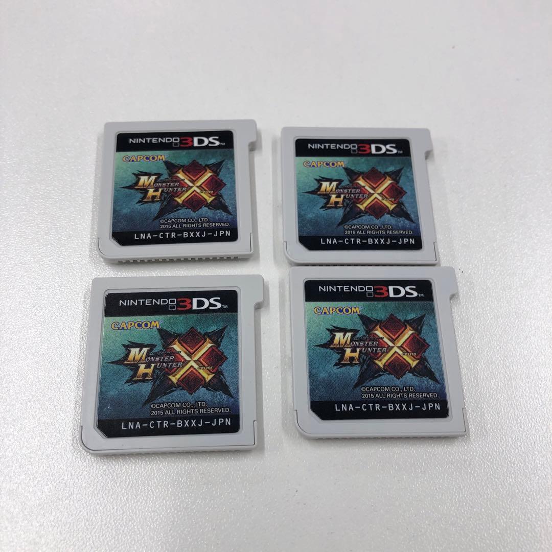 NO.1395　任天堂３DS　モンスターハンタークロス　同ソフト１３本まとめ売り