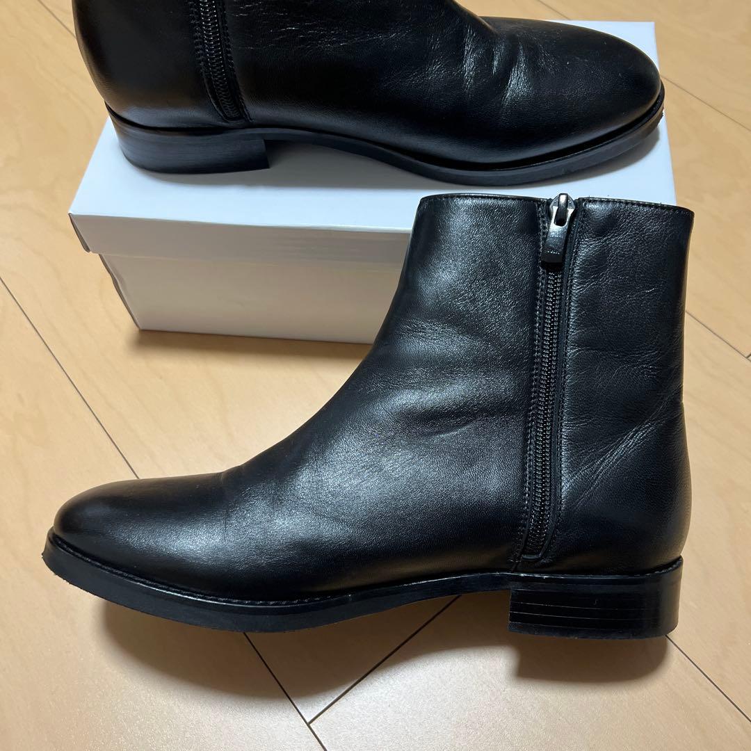 CORSO ROMA. 9 ☆ラウンドトゥベーシックショートブーツ（サイズ38）