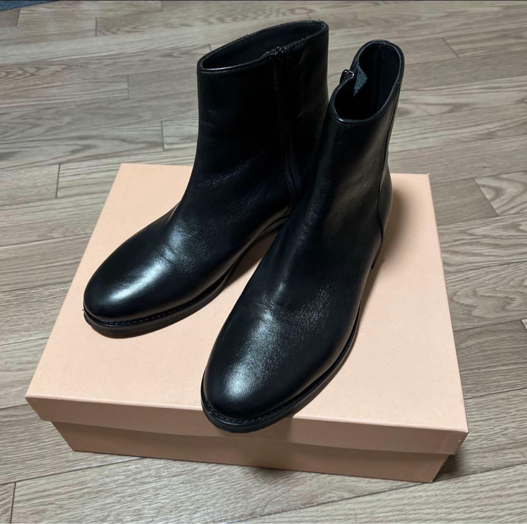 CORSO ROMA. 9 ☆ラウンドトゥベーシックショートブーツ（サイズ38）