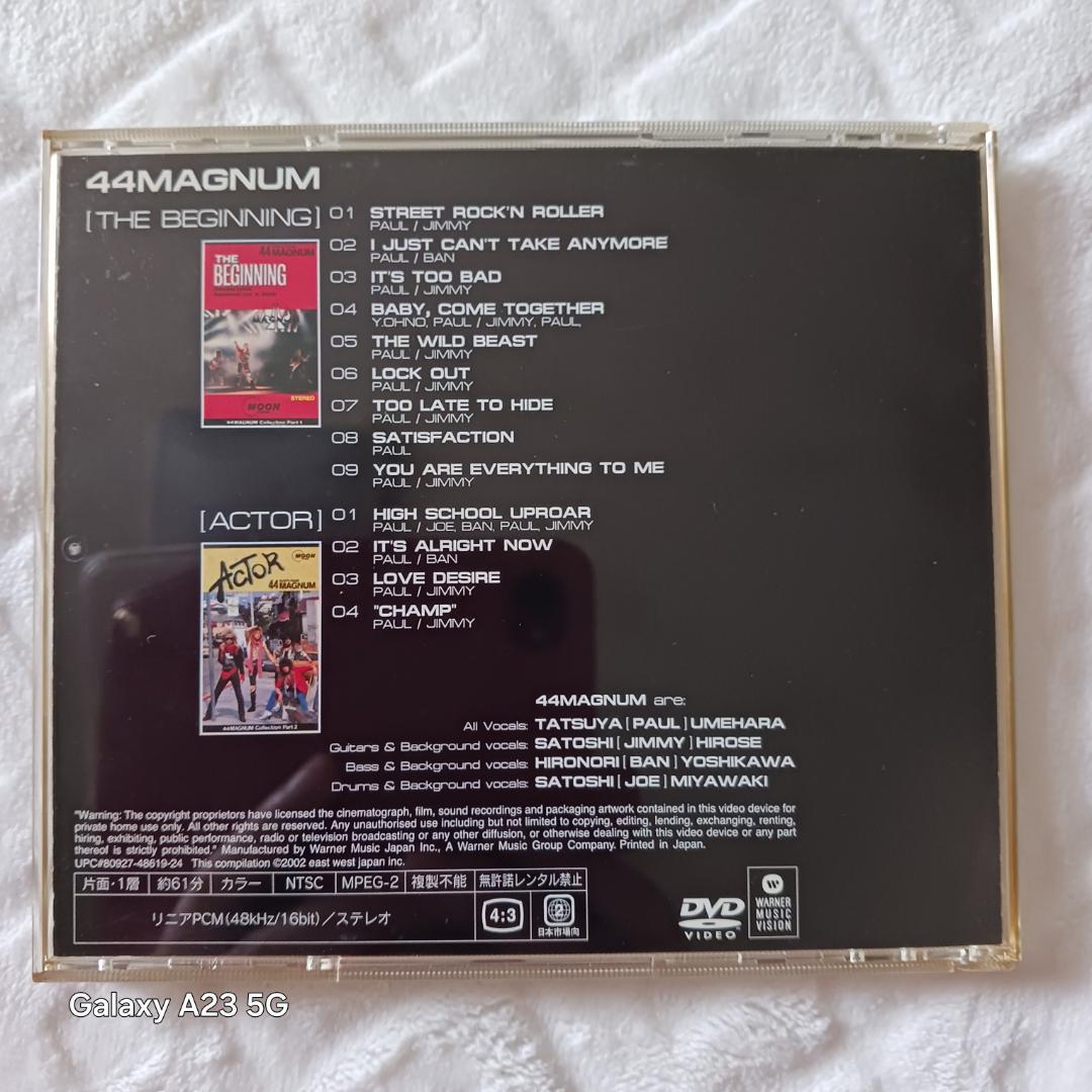44 MAGNUM バンドスコア DVD レアセット