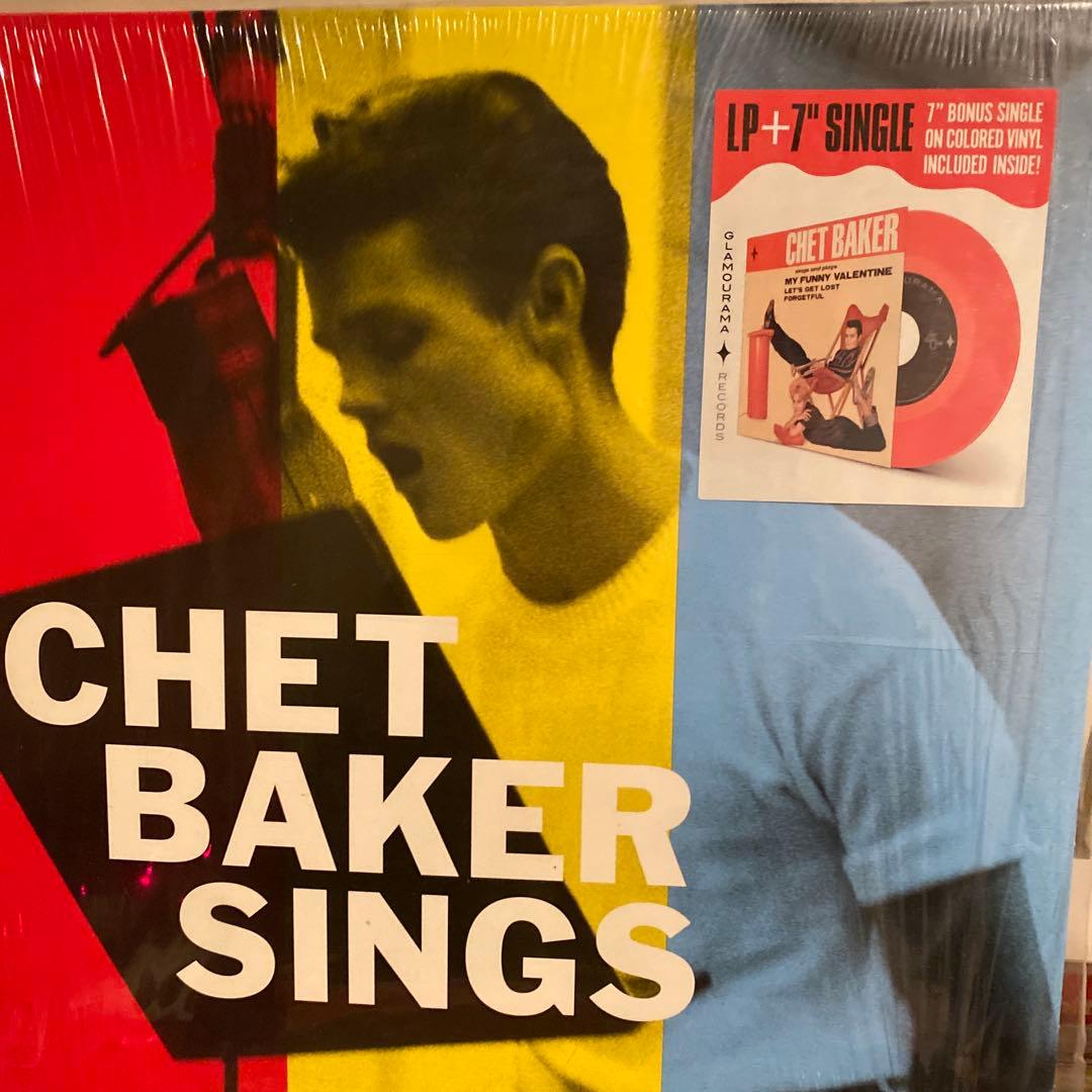 Chet Baker Sings LP + 7インチシングル付き　シュリング