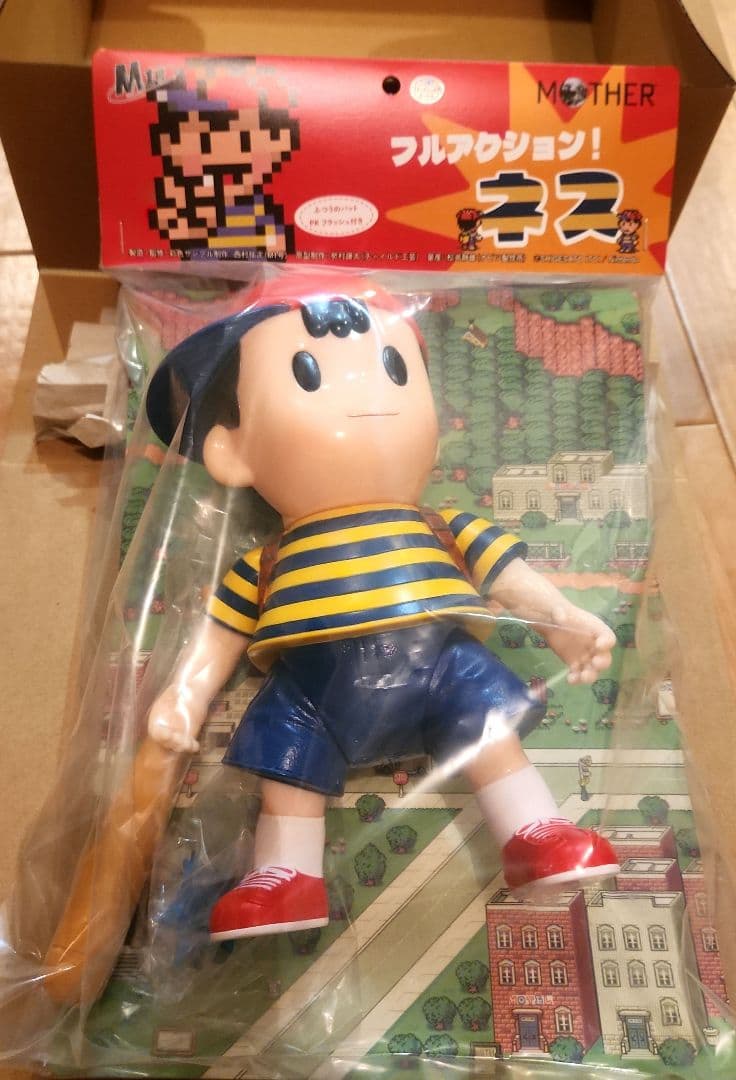 MOTHER2 ネス ソフビ ほぼ日