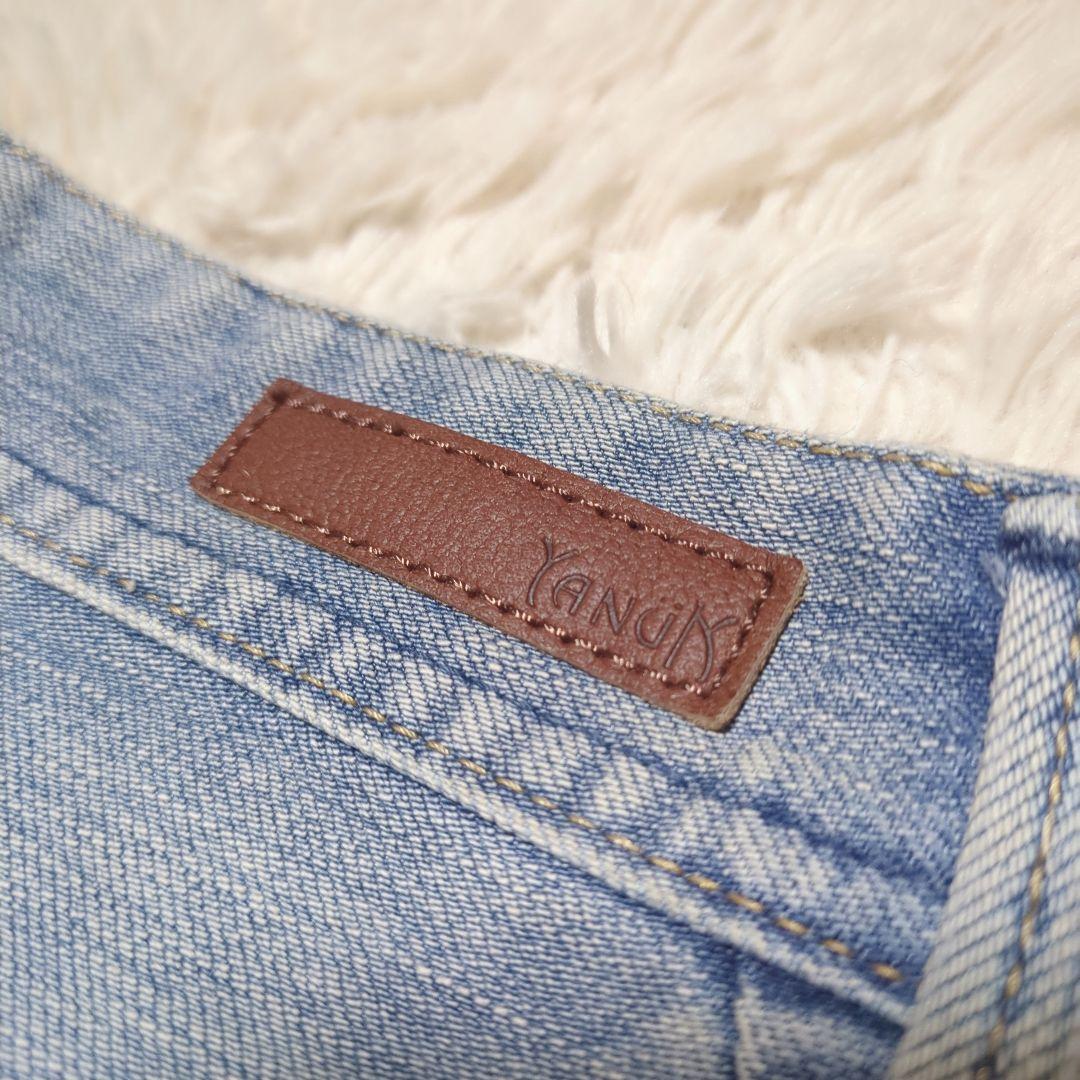 美品！YANUK　Leaボーイズストレート　サイズ26　ヴィンテージ加工　TVL