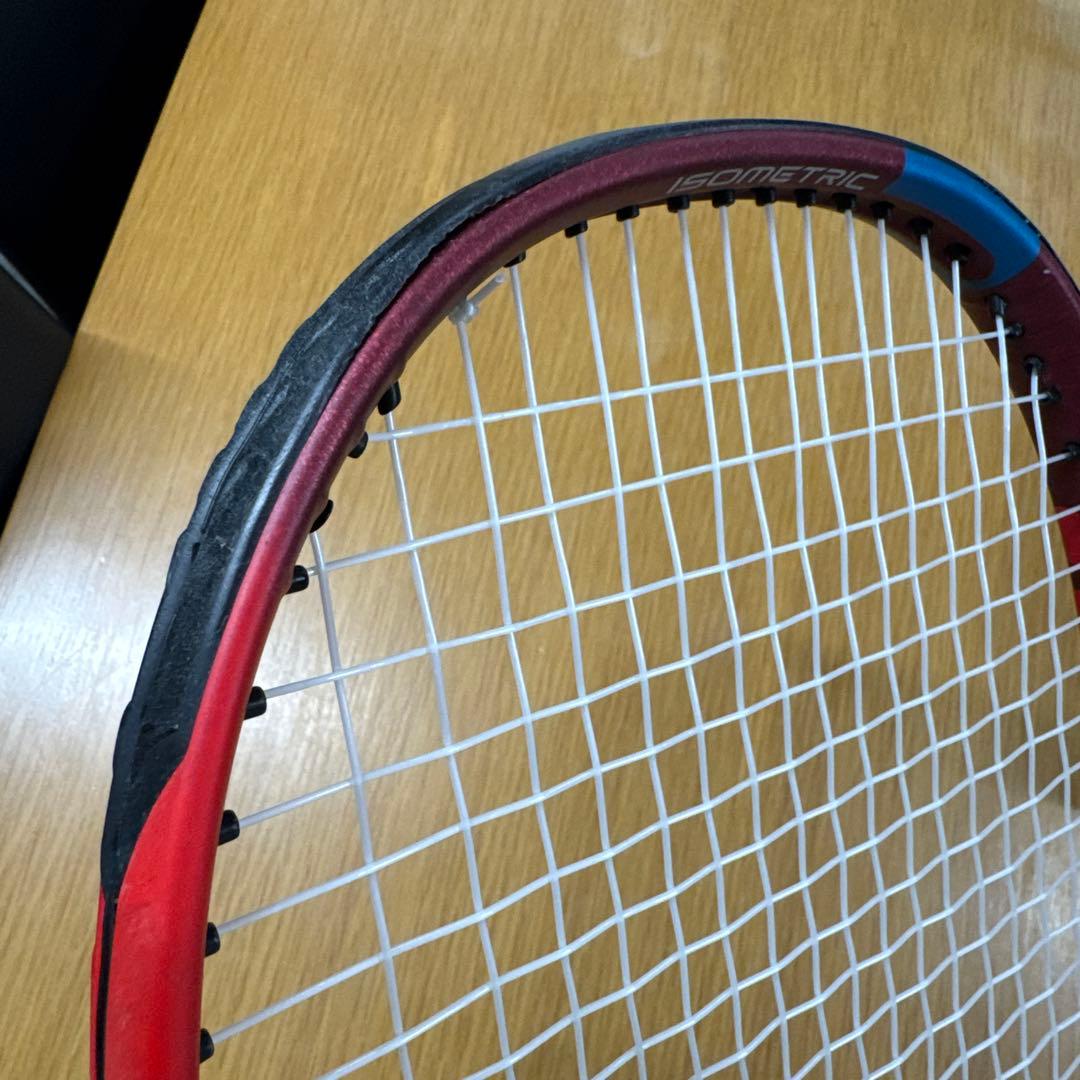 YONEX VCORE 100硬式テニスラケット レッド/ブルー
