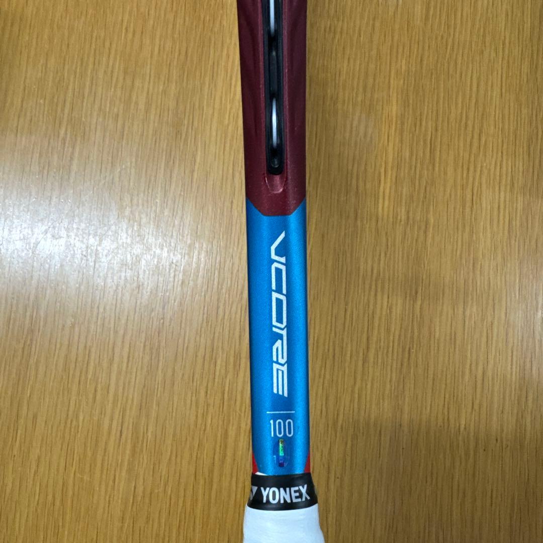 YONEX VCORE 100硬式テニスラケット レッド/ブルー