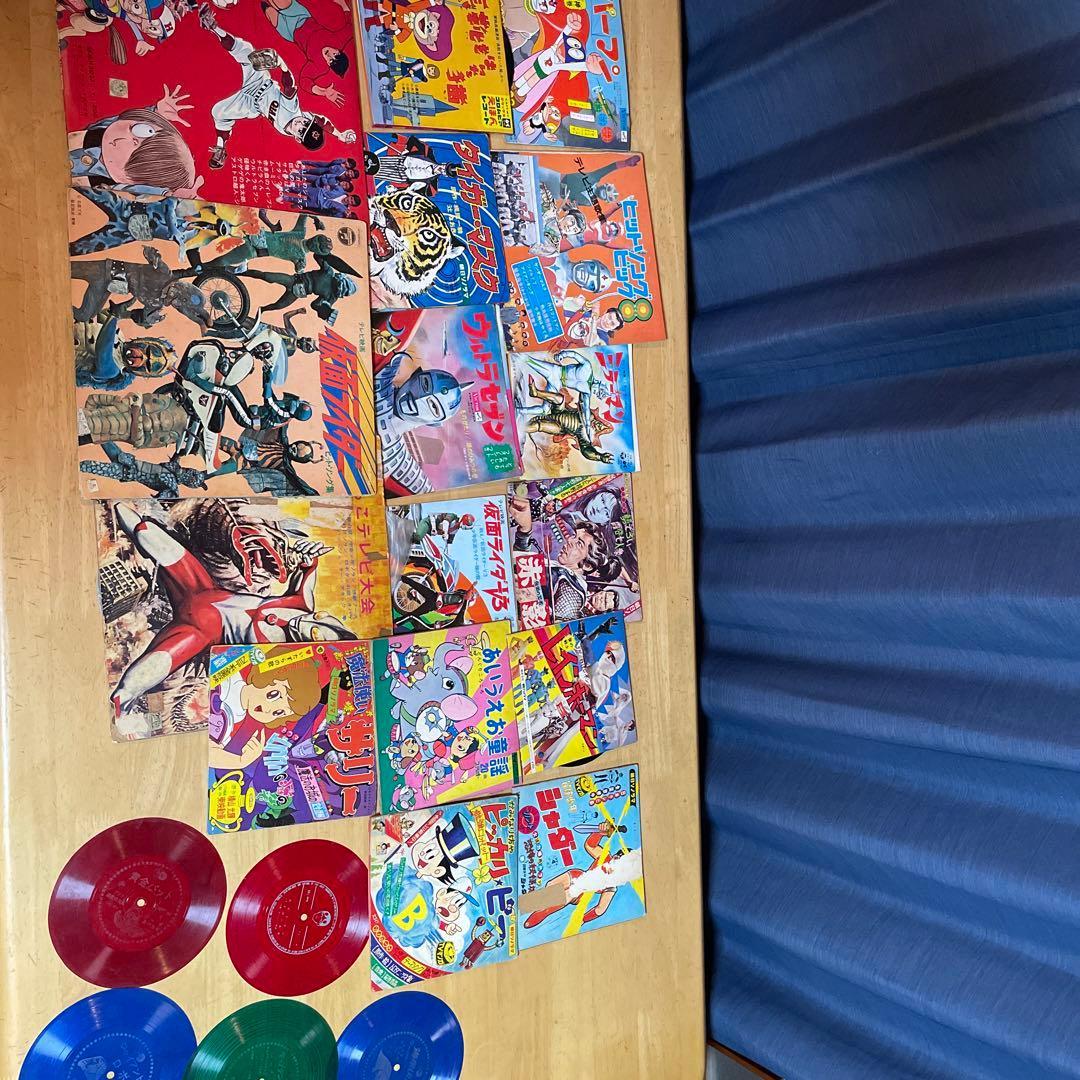 昭和レトロなアニメレコード
