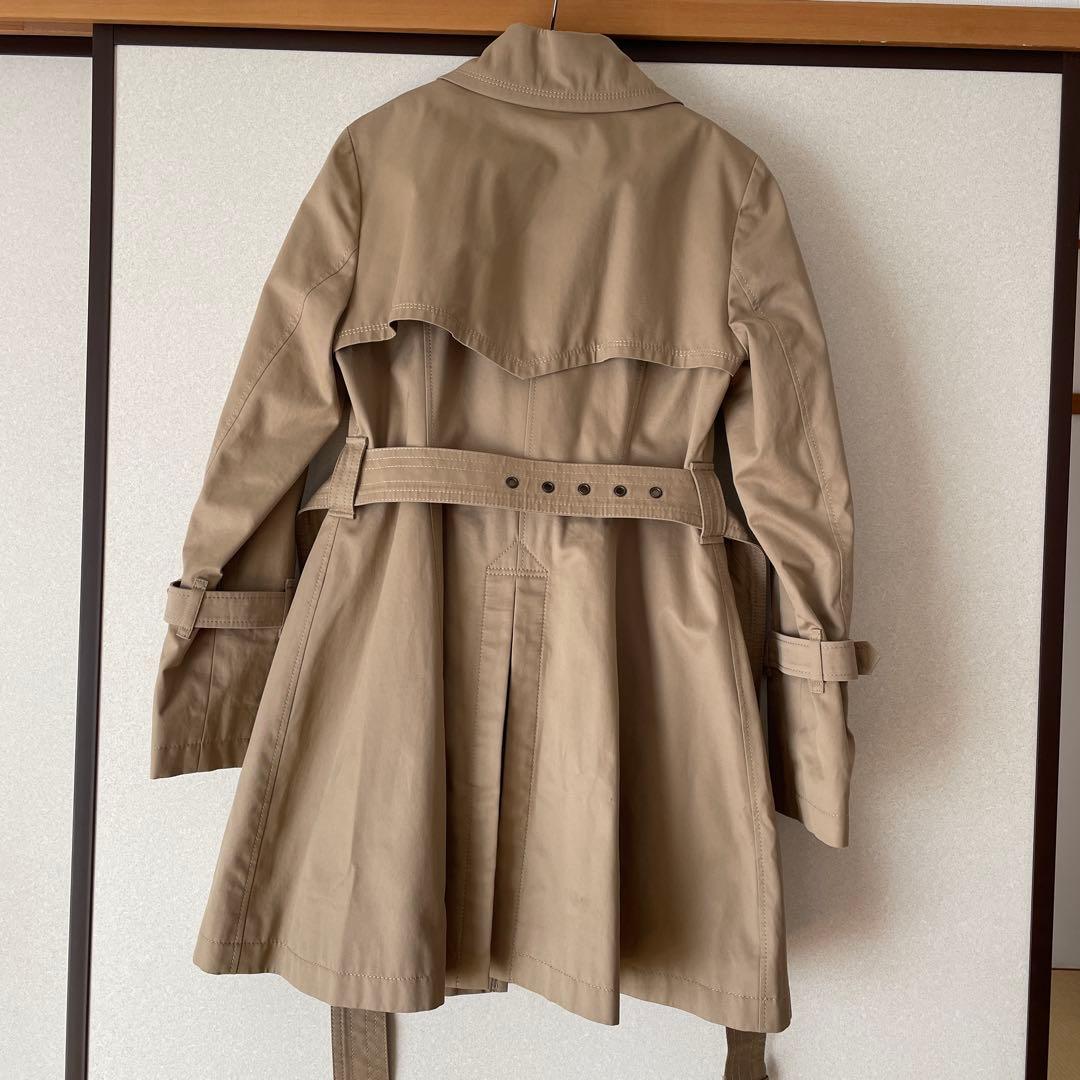 値下げ！バーバリーブルーレーベル トレンチコート ３６ Sサイズ カバー付き
