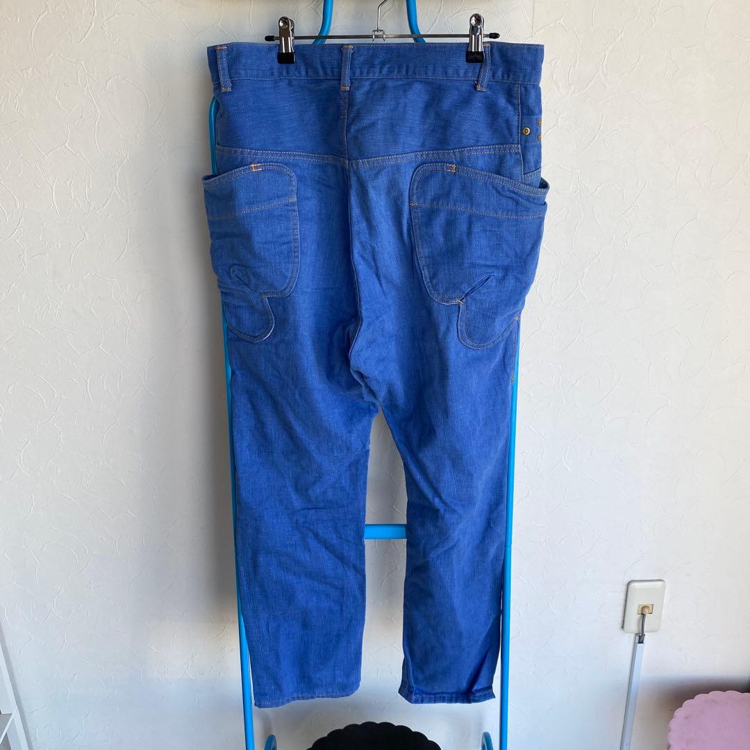 mercibeaucoup, 青 サルエルパンツ