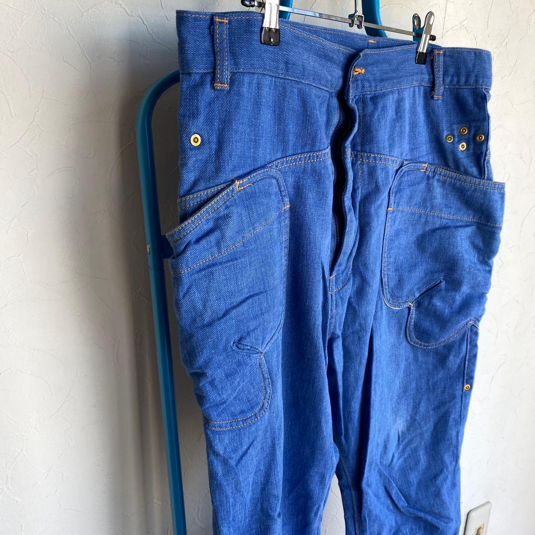 mercibeaucoup, 青 サルエルパンツ