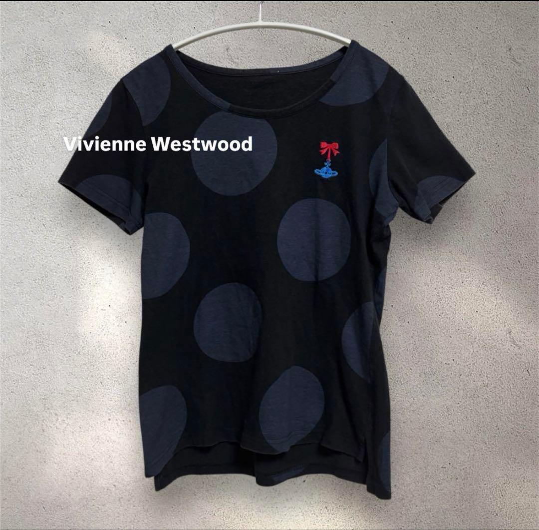 美品✨Vivienne Westwood　 レッドレーベル　ドットTシャツ