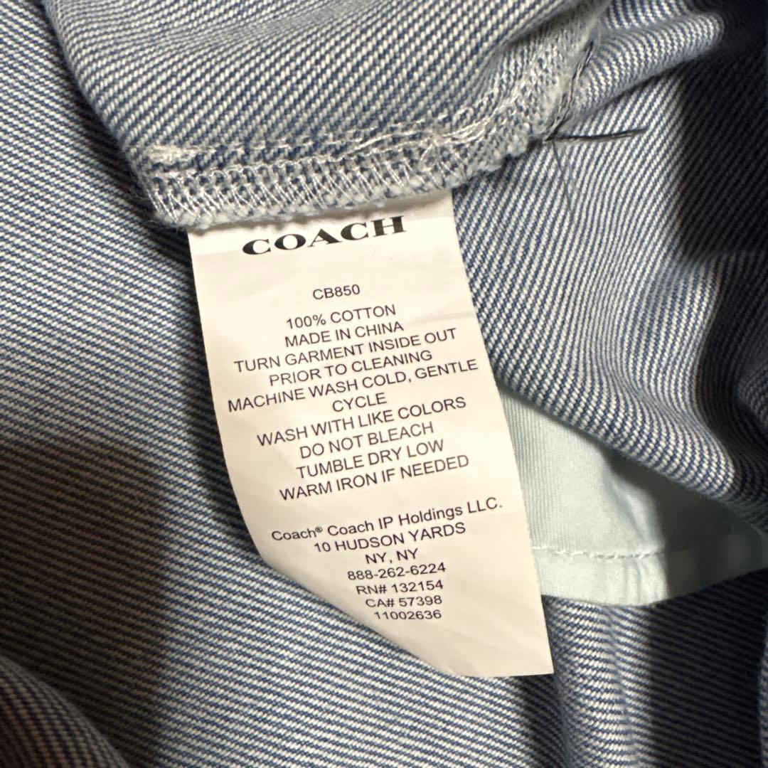 COACH デニム ワンピース コート