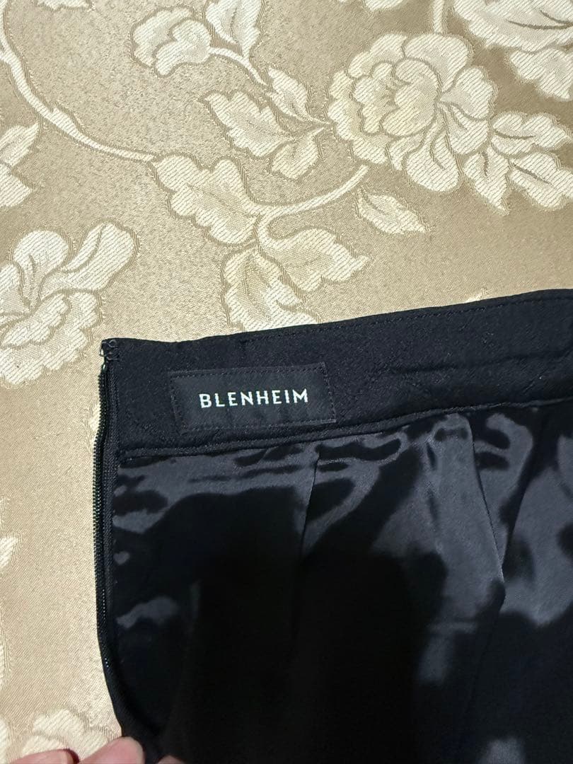 BLENHEIM 中綿キルティングフレアスカート
