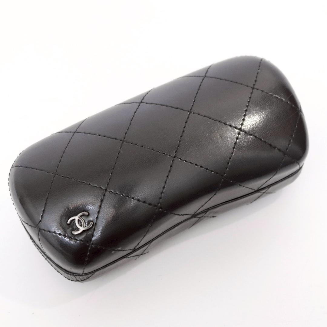 美品 CHANEL シャネル カメリア ラインストーン サングラス 1064