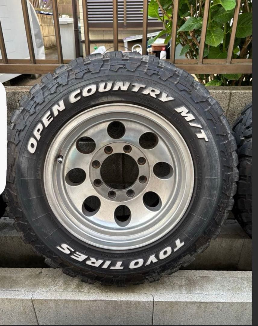 ミッキートンプソン、 OPEN COUNTRY M/T タイヤホイール4本セット