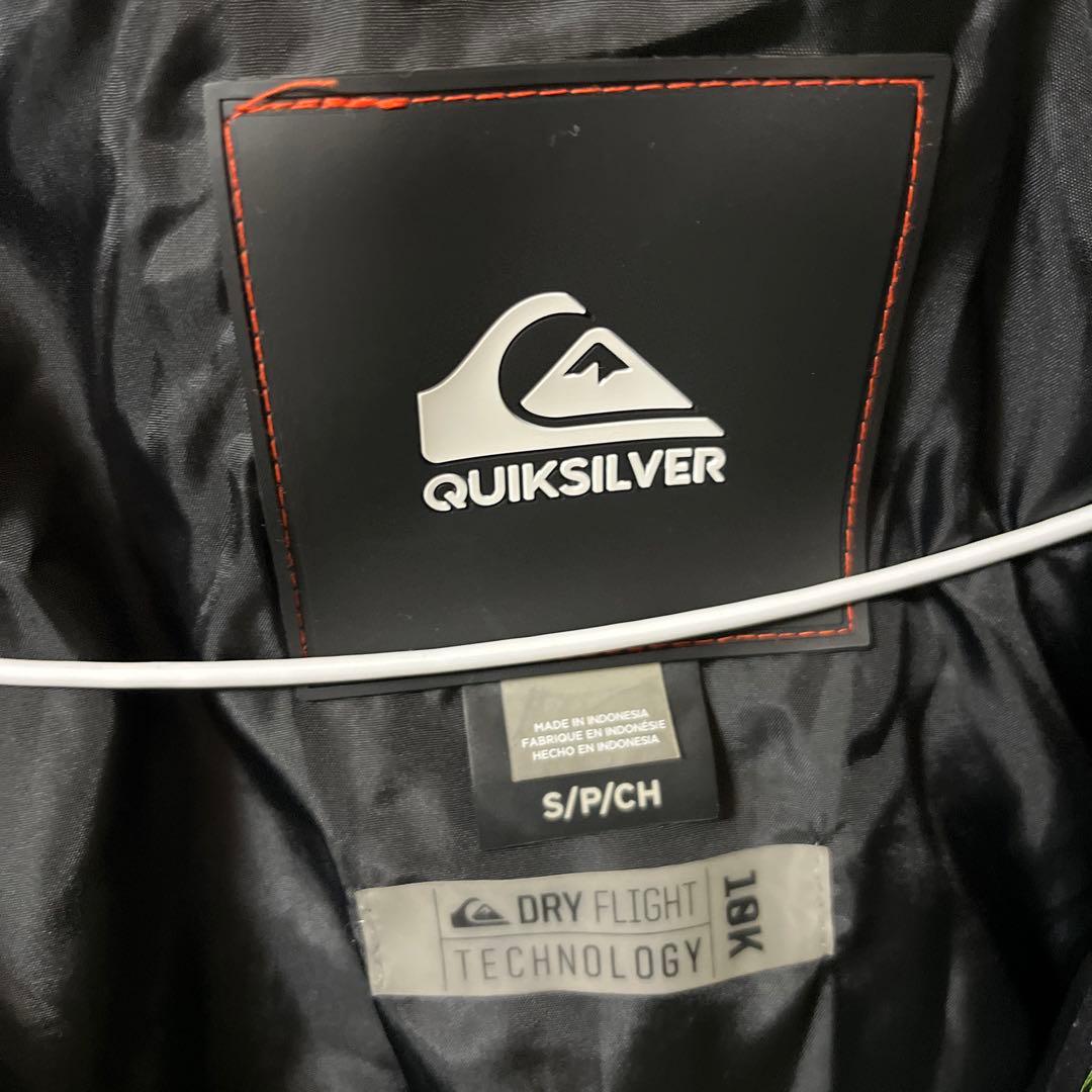 クイックシルバー　スノボーウェア上下　中古品