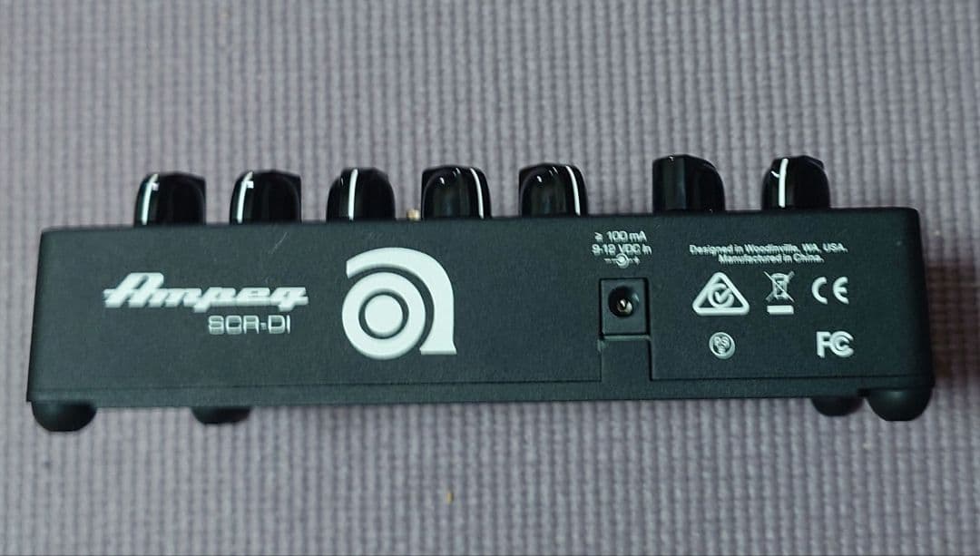 【24時間以内に発送可能】Ampeg SCR-DI アンペグ　ベース用プリアンプ