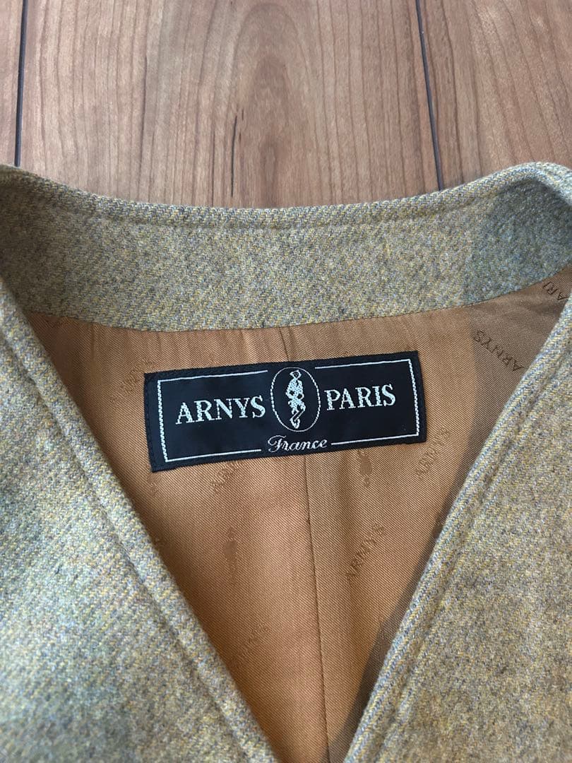 Arnys paris アルニス　ベスト　ジレ　アナトミカ　エルメス