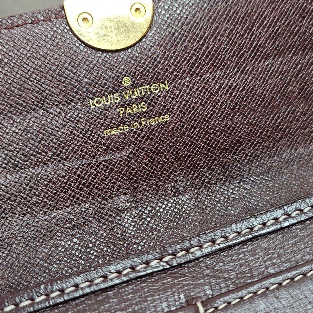 Louis Vuitton ポルトフォイユ サラ ダークブラン M93768