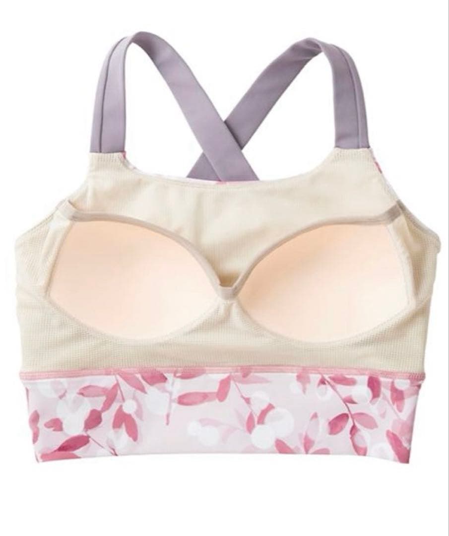 2度着用美品 リーフバッククロスブラトップ リーフパネルレギンス Sサイズセット