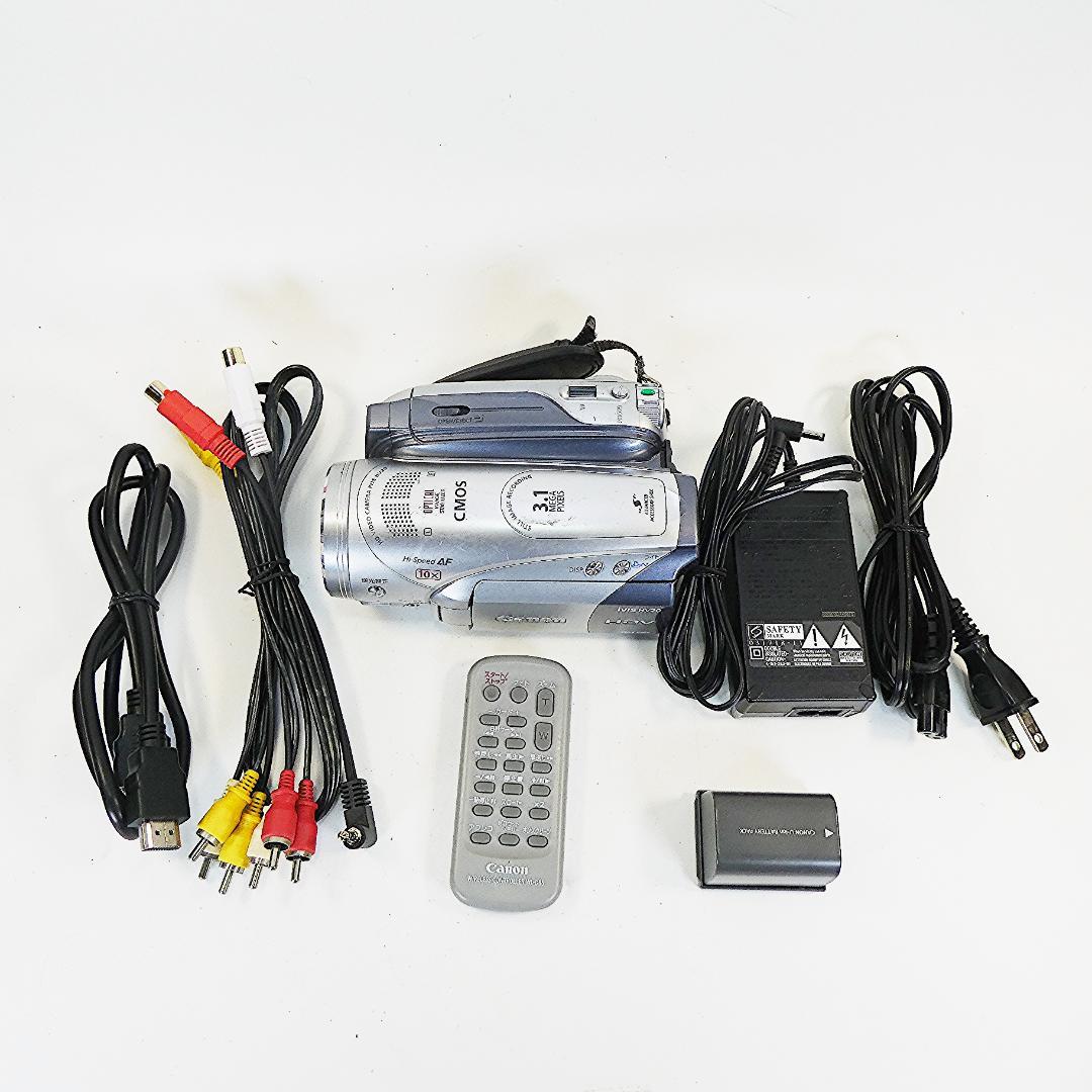 キャノンiVIS HV20【動作良好】MiniDV/HDVビデオ ダビングに最適