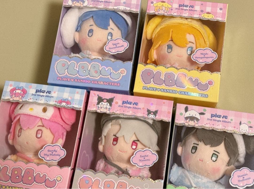 PLAVE プレイブ サンリオ PLBBUU Ver. アルバム ぬいぐるみ