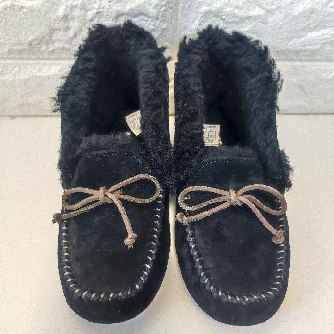 極美品　UGG アグ ブーツ モカシン レディース ボア Alena 22cm