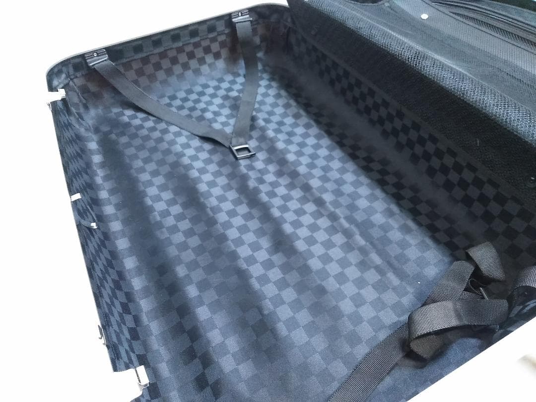 イエロー ハードケース スーツケース キャリーケース Lサイズ 82L 鍵付 ◇