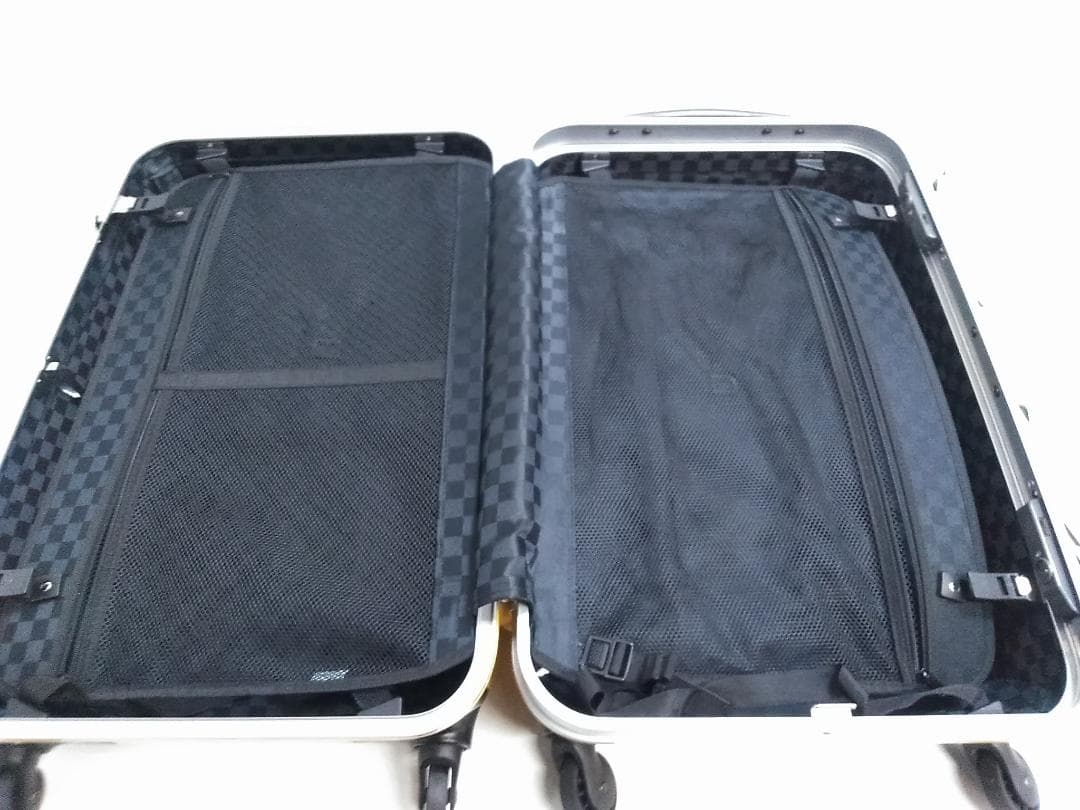 イエロー ハードケース スーツケース キャリーケース Lサイズ 82L 鍵付 ◇