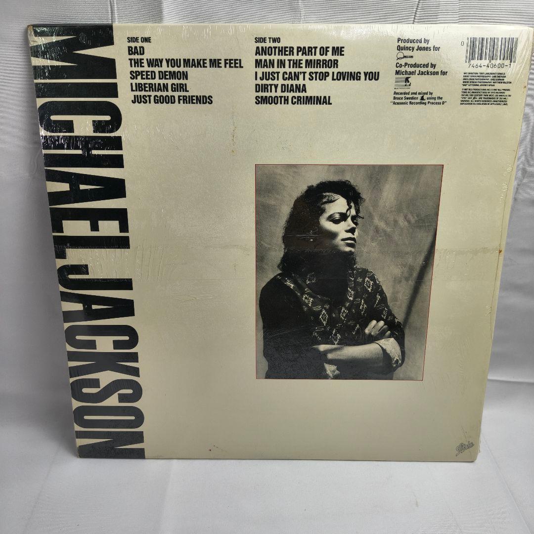 激レア　Michael Jackson BAD　輸入盤　バッド レコード　LP