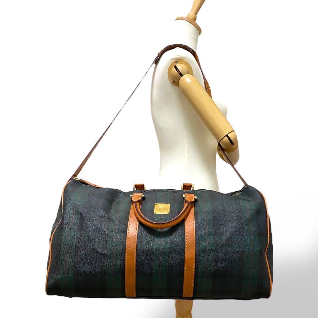美品　カルロパラッツィ　ボストンバッグ　旅行用　2way A4収納可能　大容量