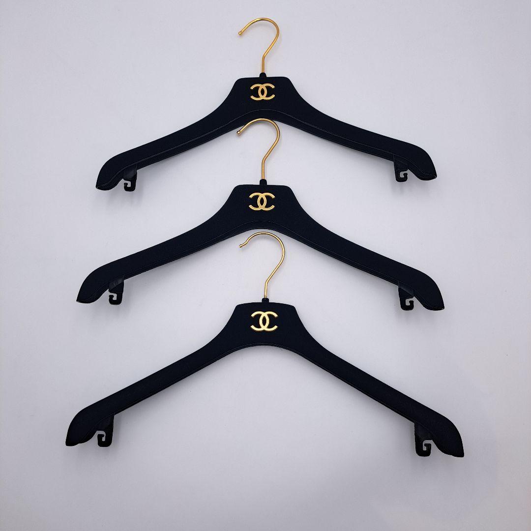 シャネル　CHANEL　90年代　ハンガー　6本セット