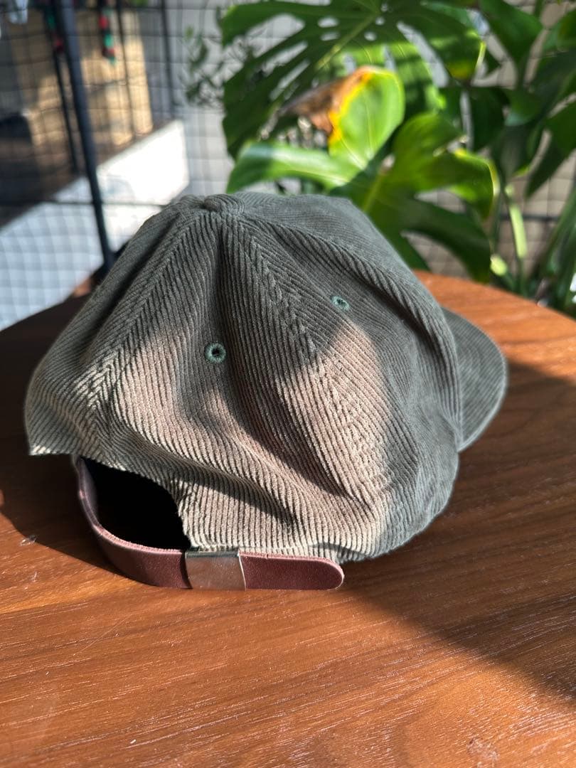 【新品】【USmade】Birdwell コーデュロイキャップ オリーブグリーン