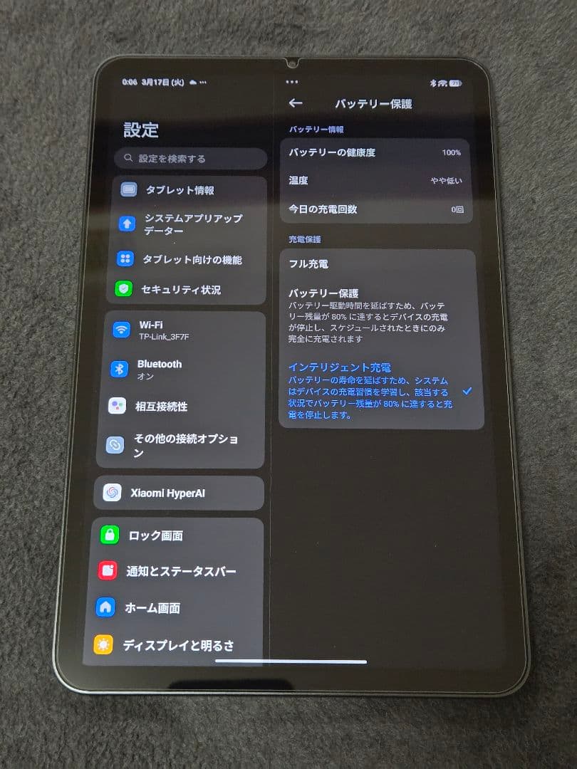 Xiaomi Pad mini グレー (12GB/512GB)